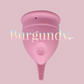 Burgundy Menstrual Cup - Small Size