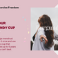Burgundy Cup -  Regular size