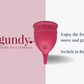 Burgundy Cup -  Regular size