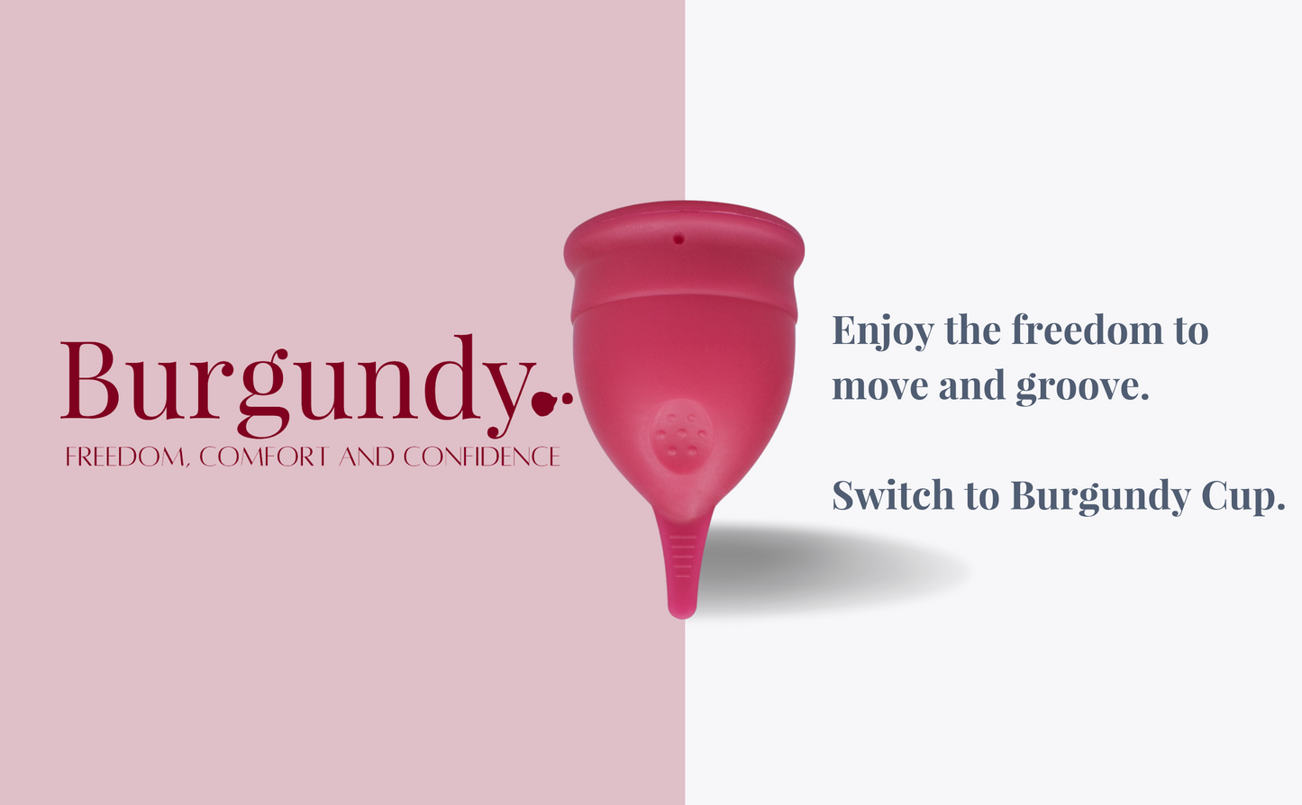 Burgundy Cup -  Regular size