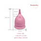Burgundy Menstrual Cup - Small Size