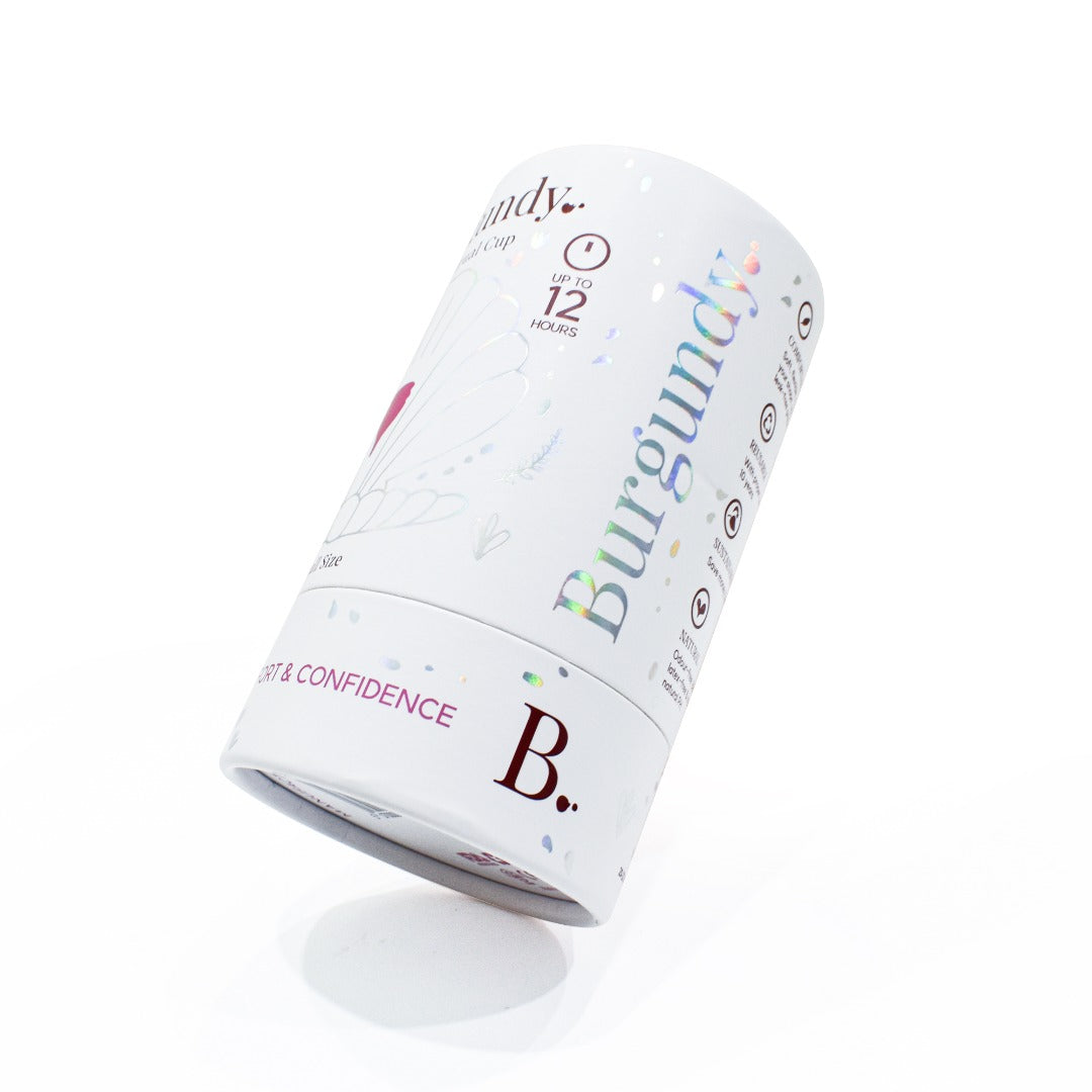Burgundy Menstrual Cup - Small Size